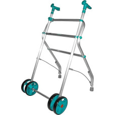 Sonpó Online - Air walker - Made of aluminum and thermoplastic - Ergonomic height adjustable handles (emerald)