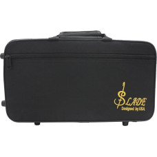 Alomejor Oksfordo audinio klarneto krepšys juodas sutirštintas putų paminkštintas saugojimo krepšys su dirželiu fleitai klarnetui