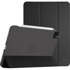 ProCase Case for 12.9 Inch iPad Pro 2022/2021/2020/2018 (6/5/4/3 Gen), Protective Case, Lightweight, Thin, Hard Smart Case Cover, Compatible with 12.9 Inch iPad Pro, Black
