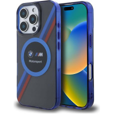 CG Mobile BMW HC Motorsport Phone Case Designed for iPhone 16 Pro Max, Durable, Shockproof, Compatible with Magsafe, IML Circle Case, Black