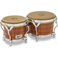 Latin Percussion LP812000 Original Traditional Rims Bongos - Natural/Mahogany