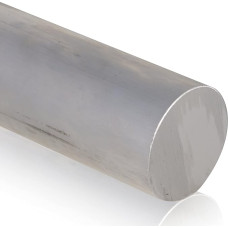 Fits Metall Aliuminio apvalioji medžiaga, AlMgSi0,5, skersmuo 50 mm, ilgis: 1 000 mm +/- 5 mm
