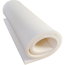 Putų plokštė - Putos - Čiužinys vidutinio kietumo T25 - Schuamstoff čiužinys - Topperis - Putų pjūvis - Apmušalų kilimėlis - Baltas - Įvairūs dydžiai 120 x 200 x 4 cm