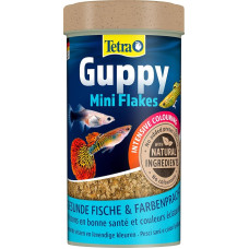 Tetra Guppy Mini dribsniai, subalansuoti maistingi dribsniai gupijoms, įvairių rūšių