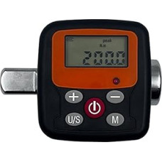 Drehmomentprüfer für Schraubenschlüssel, Digitaler Drehmomentmesser, Silikonknopf-Drehmomenttester, digitales Drehmomentmessgerät zur Messung der Schraubenbefestigungskraft,für Auto, Fahrrad(200Nm)