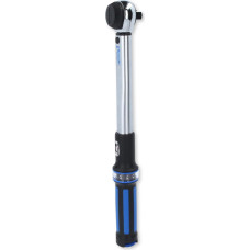 BRILLIANT TOOLS Repečerinis dinamometrinis veržliaraktis 1/2 colio su sukamąja rankenėle, apverčiama repečerine galvute BT141904 I 10-100 Nm I Su dviguba Nm ir lbf-ft skale I Tikslusis veržliaraktis