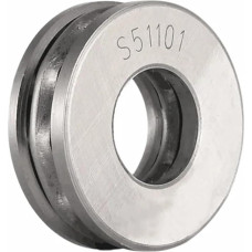 XEOWHUPG 10PSC SUS440 SUS304 Edelstahl-Axial-Kugellager S51100 S51102 S51103 S51104 S51105 S51106 S51107(S51106 30X48X11)