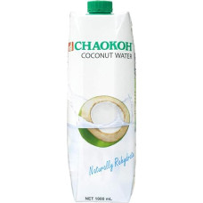 Chaokoh Coconut Water, 100% Natural Coconut Water from Thailand, Tetra Pack 1 Litre (1 x 1 L)