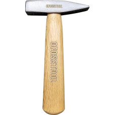 Ingenieurhammer mit Holzgriff und Kopf aus legiertem Stahl, 313 g, Mini-Kreuzhammer für Holzbearbeitung und Heimwerker