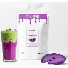 Biomatea Purple Sweet Potato Powder 100 g - Premium Ube Powder, Purple Sweet Potato Powder, Natural & Pure, No Additives, Vegan & Gluten-Free Potato Powder