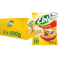 EBLY® Sun Wheat Cooking Bag 10 Minutes 6 x 500 g