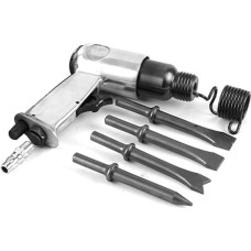 Breeshy Druckluft-Hammer, leistungsstarkes Industriewerkzeug mit geradem Griff, pneumatischer Meißel, Drucklufthammer, 150 mm