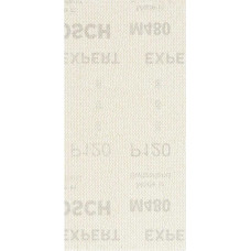 Bosch 50 x Expert M480 Sanding Net (for Paint on Wood, Hardwood, Diameter 93 x 186 mm, Grit 120, Professional Accessories Orbital Sander)
