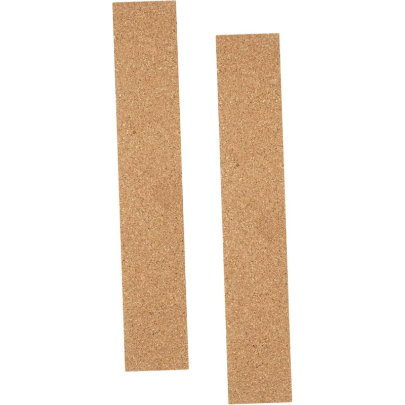FIXOSHEE 2stücke Korkstreifen Selbstklebend Für Pinnwände Und Memo Boards Naturfarben Einfach Anzuwendende Kork-pinnwandstreifen Für Büro Und Zuhause