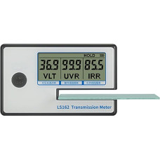 THYXGS Tragbares Solar-Testgerät, Tönungstransmissionsmessgerät Für Folienglas, 380 Nm-760 Nm VL, 940 Nm IR, 365 Nm UV, 0,1% Auflösung, Für Solarfolie + Seitenschutz