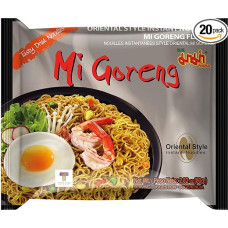 Mama Instant Noodles Mi Goreng 80 g, Pack of 20 (20 x 80 g)