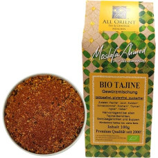 All Orient Organic Tagine Spice Mix 100 g | for Tagine Dishes, Couscous, Meat, Vegetarian, Vegetarian | Vegan | Tagine Morocco Baharat | No Additives | Sugar-Free | Spice Mix
