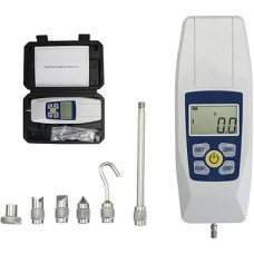 Skaitmeninis jėgos matuoklis, stūmimo ir traukimo testeris, mini dinamometras tempimo ir slėgio bandymams, jėgos matuoklis (500N)