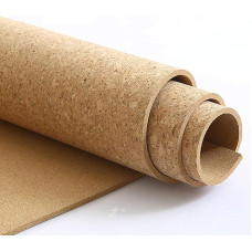 QNDUGJFER Korktafelrolle mit natürlicher Struktur, 6/8 mm dick, Selbstklebende natürliche Korkfliesen, Wandpinnwände, Korktafeln für Wände (dydis: 122 x 164 x 0,8 cm)