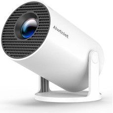 2025 atnaujintas projektorius 4K 1080P Full HD, mini projektorius Android 11.0 5G WiFi 6 BT 5.0, išmanusis projektorius 200ANSI automatinis horizontalusis trapecijos koregavimas, projektorius mobiliajam telefonui 180° pasukamas