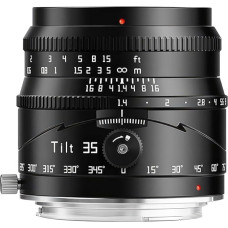 TTartisan 35 mm F1.4 APS-C Tilt Shift Lens for Canon RF, Large Aperture and Manual Focus, Compatible with Canon RF Mount Cameras R7, R10, R50, R100 etc.