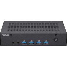 ASUS ExpertCenter PN43-SN100AD Mini Desktop PC Intel N100 Processor Integrated Intel UHD Graphics, 4GB DDR4 Memory, 128GB M2. NVMe PCIe 4.0 SSD, WiFi 6E, Bluetooth 5.2, Windows 11 Pro, Passive Cooling