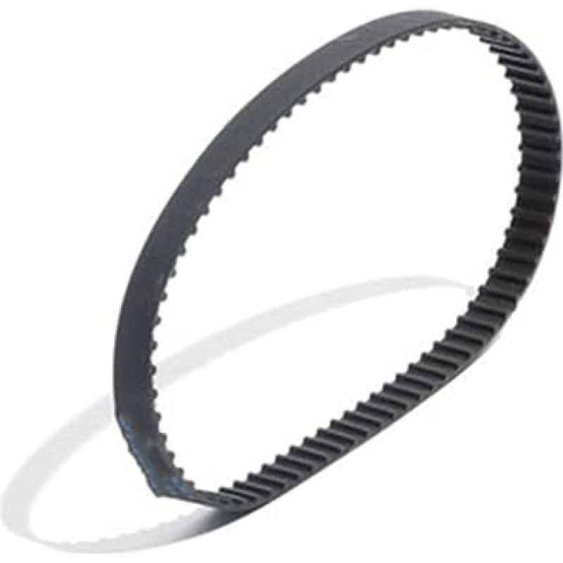 Guminis paskirstymo diržas 210XL 212XL 214XL 216XL 218XL paskirstymo diržas 12 mm/10 mm/15 mm pločio diržas Pavaros diržas Juodas guminis paskirstymo diržas su uždara kilpa (210XL 105T, plotis 10 mm)