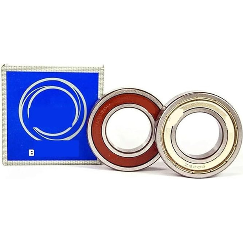 UKWYMIDKS Miniatiūriniai guoliai MR52 MR53 MR63 MR72 MR74 MR83 MR84 MR85 MR93 MR95 MR104 MR105 MR106 MR115 MR117 MR128 ZZ(10Pcs,MR95ZZ)