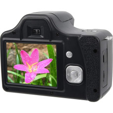 Akozon Skaitmeninis fotoaparatas 3,0 colių LCD ekranas, 18x priartinimas, HD SLR fotoaparatas, ilgas židinio nuotolis, vaizdo kameros ilgis, nešiojamas skaitmeninis fotoaparatas