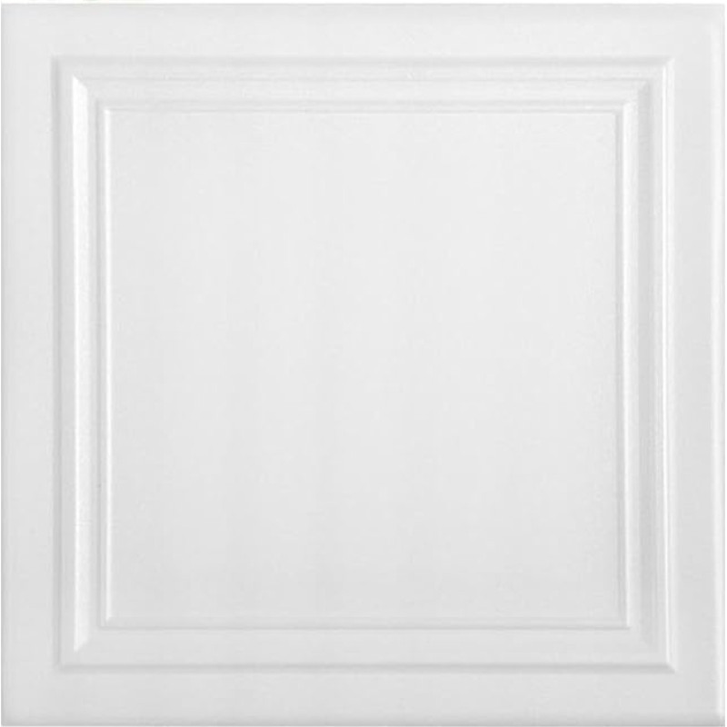 KOZWAY Schaumstoff-Deckenfliesen, wasserdicht, feuchtigkeitsbeständig, for Selbermachen, PVC-Kunststoff-Decken, Schlafzimmer, Wohnzimmer, Dekoration (Spalva : 50 x 50 cm, Dydis : 100PCS)