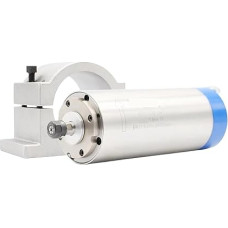 Wassergekühlter Spindelsatz 1,5 kW ER11 80 x 200 mm 0,01 mm Präzision 220 V und 80 mm Halterung