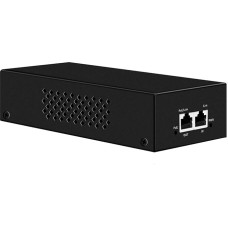 Ztyuav 2.5G PoE ++ inžektorius 90W ne PoE į PoE adapteris su 2 RJ-45 prievadais - 100/1000/2500 Mbps, atitinka IEEE 802.3af/at/bt, Plug & Play, atstumas iki 100 metrų, juodas