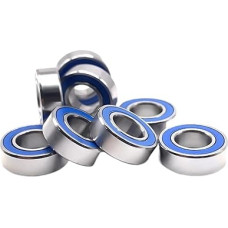 5 STÜCKE MR126RS 6x12x4mm Lager ABEC-7 Miniatur MR126-2RS Kugellager Blau Versiegelt