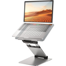 Nešiojamojo kompiuterio stovelis stovėjimui, reguliuojamo aukščio nešiojamojo kompiuterio stovelis, nešiojamojo kompiuterio stovelis, sveikos laikysenos sukūrimas, kaklo skausmo mažinimas 