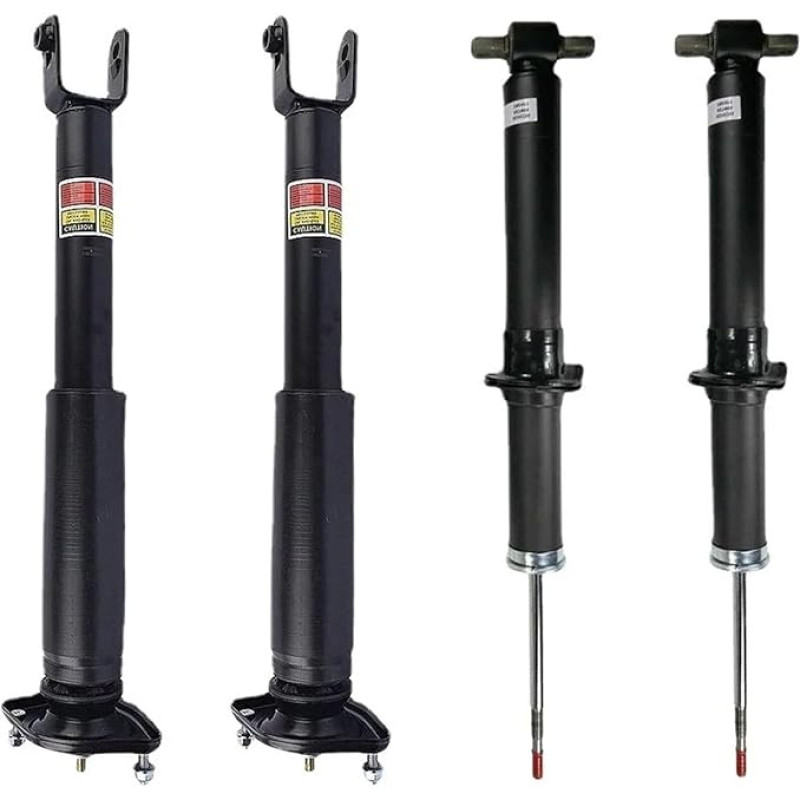 TILIEINE Luftfederung Luftpumpen 4 STÜCKE Vorne Hinten Stoßdämpfer Set Federbein Für Cadillac Cts Mit MagneRide 2009 2010 2011 2011 2012 2013 2014 2015
