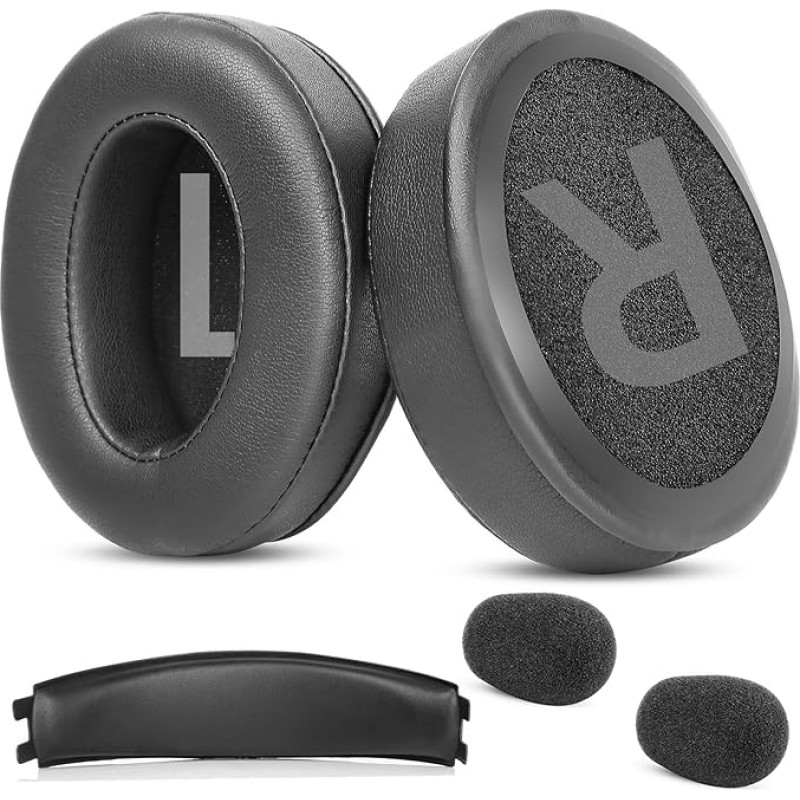 YunYiYi Replacement Ear Pads Headband Ear Pads Compatible with HyperX Cloud Flight, Cloud Flight S Headphones, Ear Cups (Set)