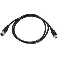 sourcing map Video Aviation Cable 4-Pin 3.28FT 1M Male to Female Shielded Extension Cable