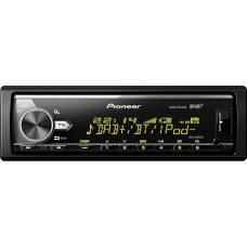 Pioneer MVH-X580DAB 1DIN Car Radio with RDS, DAB/DAB+, Bluetooth, USB, AUX Input, Bluetooth Hands-Free Kit, Compatible with Android and iPod / iPhone