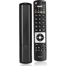 RC5118F Remote Control Compatible with Hitachi Digihome Alba Polaroid Finlux TV Replacement