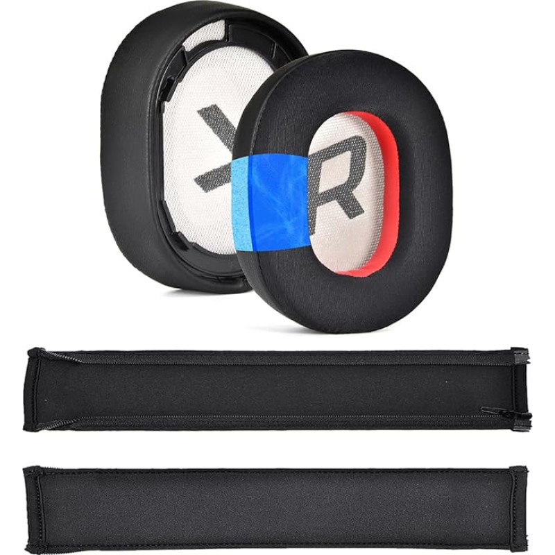 ZLiT For Plantronics Backbeat Pro 2 Ear Pads Cooling Gel Headphone Pad for Plantronics Backbeat Pro 2 for Voyager 8200 UC Headphone Pads (Earphones + Headband)