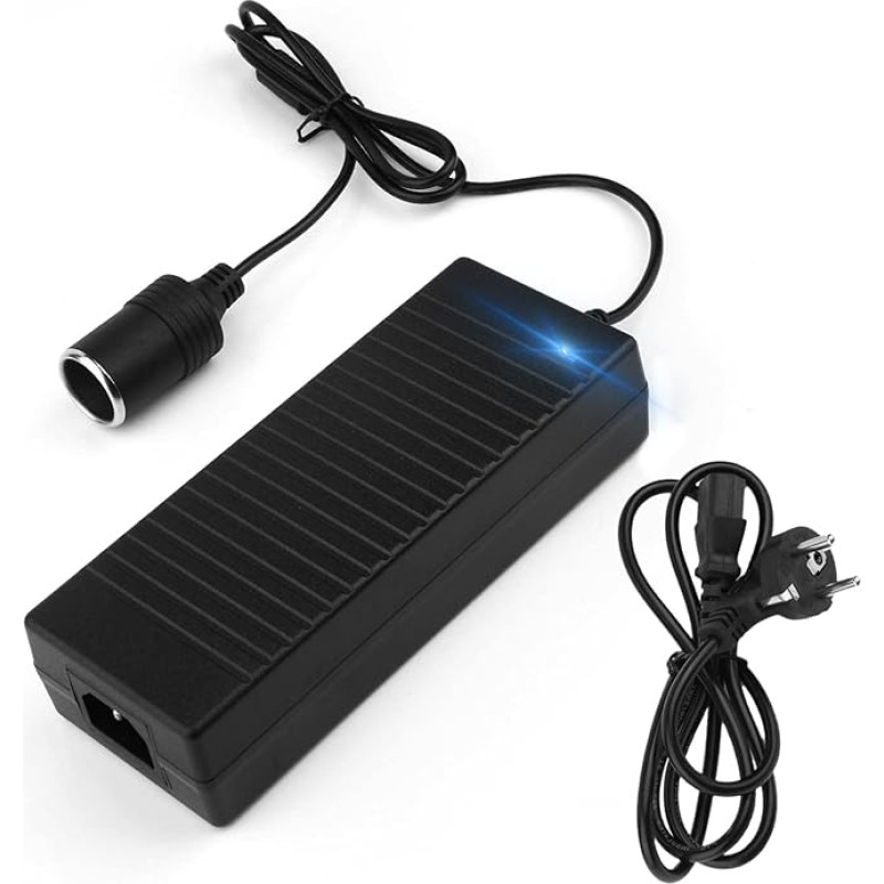 Car Power Adapter Voltage Converter 240 V to 12 V, Adapter 12 V 10 A 120 W AC-DC Car Power Adapter 240 V to 12 V Car Power Adapter 12 V Power Supply Cigarette Lighter Adapter 220 V to 12 V, Adapter