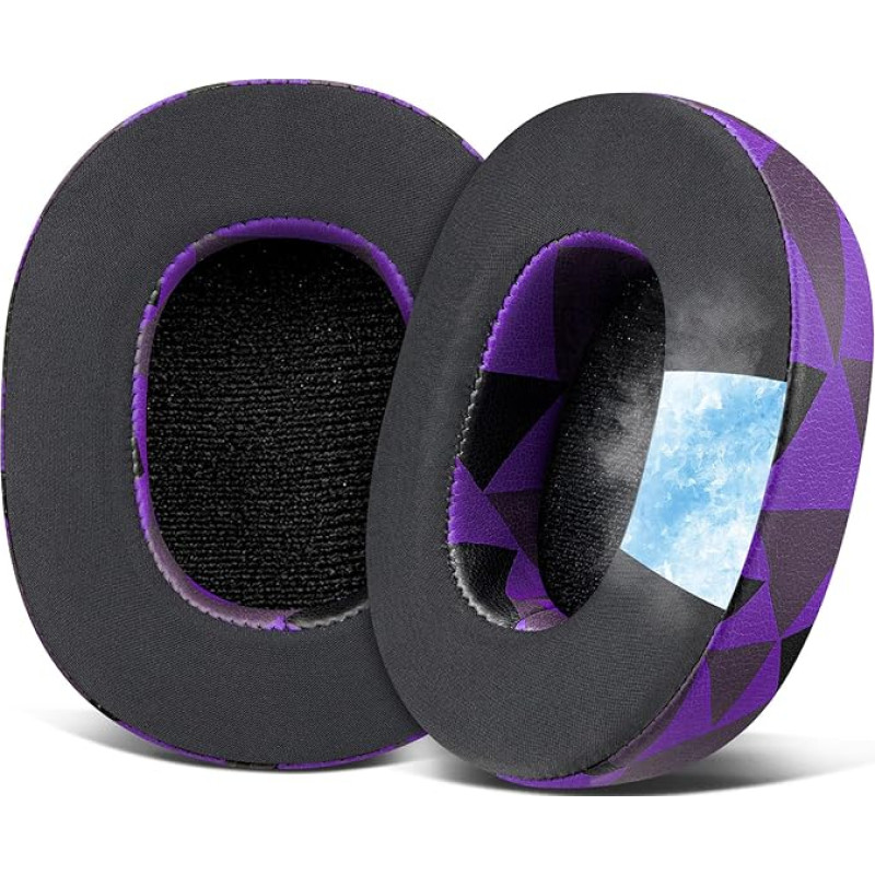 SOULWIT Cooling Gel Replacement Ear Pads for Skullcandy Hesh 3/ANC/Evo & Crusher Wireless/ANC/Evo & Venue ANC Over-Ear Headphones