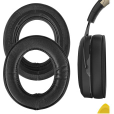 Geekria QuickFit Replacement Ear Pads for Corsair HS70 PRO, HS60 PRO, HS50 PRO Headphones, Ear Pads, Headset Earpads, Ear Pads, Ear Cups, Repair Parts (Black)