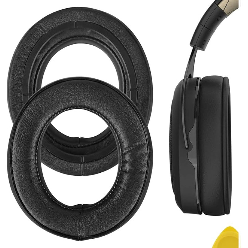 Geekria QuickFit Replacement Ear Pads for Corsair HS70 PRO, HS60 PRO, HS50 PRO Headphones, Ear Pads, Headset Earpads, Ear Pads, Ear Cups, Repair Parts (Black)