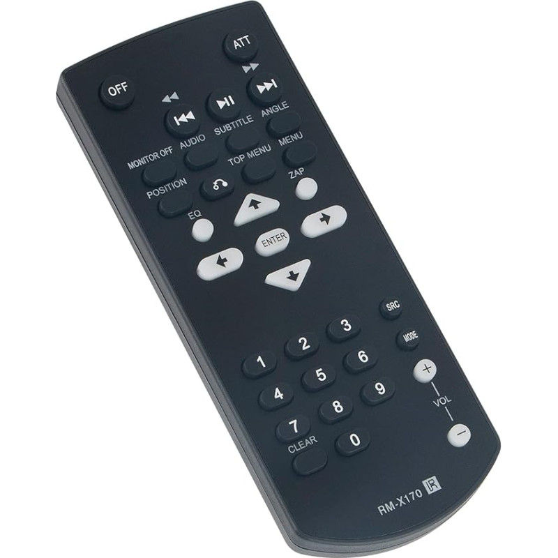 RM-X170 VINABTY Replacement Remote Control Suitable for Sony AV Receiver XAV-V10BT XAV-AX1000 XAV-AX3005DB XAV-AX100C2 XAV-AX200C2 XAV-AX200 XAV-V631BT XAV-W66 51BT XAV-722 XAV-AX100 XAV-68BT