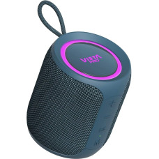 Vieta Pro Easy 2 Speaker, with Bluetooth 5.0, True Wireless, Microphone, Radio FM, 12 Hours Battery Life, IPX7 Waterproof and Direct Button to Virtual Assistant, Blue