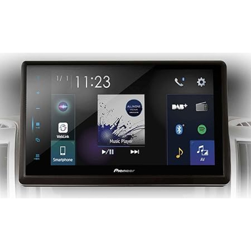 Pioneer SPH-EVO82DAB-DUC Media Centre for Fiat Ducato X250 - X290 - Pioneer SPH-EVO82DAB Media Centre - 8 Inch Touch Screen, 1.5A Quick Charging USB, Apple CarPlay, Android Auto, DAB/DAB+, Bluetooth