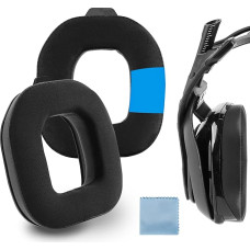 Geekria Sport Cooling Gel Replacement Ear Pads for Astro A40 TR Headphones Ear Pads Headset Ear Pads Ear Pad Ear Cup Repair Parts (Black)