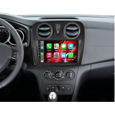 [2+64G] SIXWIN Android 13 Car Radio for Renault Dacia Sandero (2014-2017) with Wireless CarPlay Android Car Mirrorlink, 9 Inch Screen with WiFi Navi Bluetooth RDS