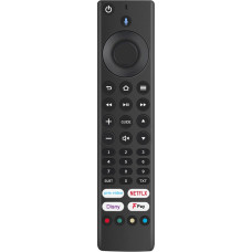 Replacement Voice Remote Control Fit for JVC Fire TV Edition LT-32CF600 LT-40CF700 LT-43CF700 w/Prime-Video Netflix Disney+ FREEVIEW-Play